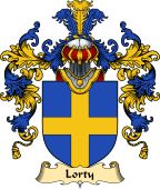 English Family Coat of Arms (v.25) Lorty