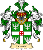 English Family Coat of Arms (v.25) Fenner