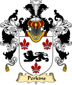 English Family Coat of Arms (v.25) Perkins