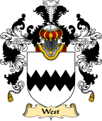 English Family Coat of Arms (v.25) West