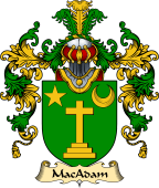 Irish Family Coat of Arms (v.25) MacAdam