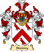 Welsh Family Coat of Arms (v.25) Stanney ( of Oswestry, Shropshire)