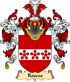 English Family Coat of Arms (v.25) Roscoe