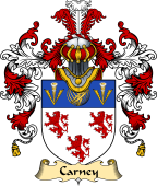 Irish Family Coat of Arms (v.25) Carney