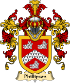 English Family Coat of Arms (v.25) Phillipson