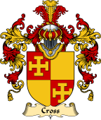 English Family Coat of Arms (v.25) Cross