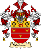 English Family Coat of Arms (v.25) Woodward