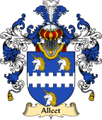 Irish Family Coat of Arms (v.25) Alleet