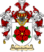 English Family Coat of Arms (v.25) Higginbotham