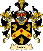 English Family Coat of Arms (v.25) Corey