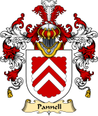 English Family Coat of Arms (v.25) Pannell