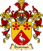 English Family Coat of Arms (v.25) Dearman