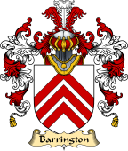 English Family Coat of Arms (v.25) Barrington