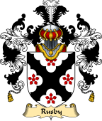 English Family Coat of Arms (v.25) Rusby