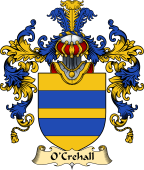 Irish Family Coat of Arms (v.25) O'Crehall