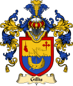 Scottish Family Coat of Arms (v.25) Gillis