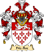 Irish Family Coat of Arms (v.25) Fitz-Roe