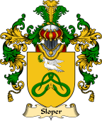 English Family Coat of Arms (v.25) Sloper