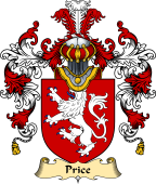 English Family Coat of Arms (v.25) Price or Pryce (Wales)