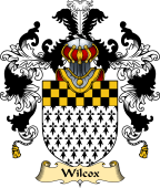 English Family Coat of Arms (v.25) Wilcox