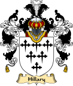 English Family Coat of Arms (v.25) Hillary