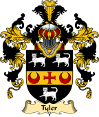 English Family Coat of Arms (v.25) Tyler II