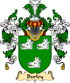 English Family Coat of Arms (v.25) Burley