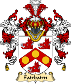 English Family Coat of Arms (v.25) Fairbairn or Fairburn I