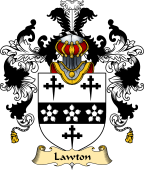 English Family Coat of Arms (v.25) Lawton