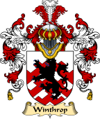 English Family Coat of Arms (v.25) Winthrop