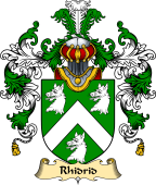 Welsh Family Coat of Arms (v.25) Rhidrid (FLAIDD-of Penllyn, Merionethshire)