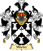 English Family Coat of Arms (v.25) Warter