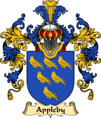 English Family Coat of Arms (v.25) Appleby