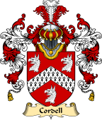 English Family Coat of Arms (v.25) Cordell