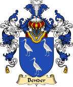 English Family Coat of Arms (v.25) Bender