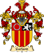 English Family Coat of Arms (v.25) Garland