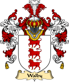 Welsh Family Coat of Arms (v.25) Walby (of Breconshire)