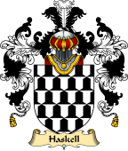 English Family Coat of Arms (v.25) Haskell