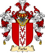 English Family Coat of Arms (v.25) Parke