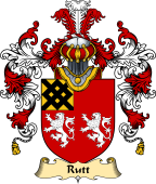 English Family Coat of Arms (v.25) Rutt