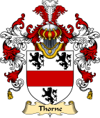 English Family Coat of Arms (v.25) Thorne