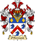 Irish Family Coat of Arms (v.25) O'Dermond