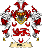 Irish Family Coat of Arms (v.25) Dillon