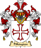 English Family Coat of Arms (v.25) Pilkington