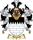 English Family Coat of Arms (v.25) Reynell