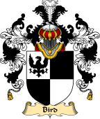 English Family Coat of Arms (v.25) Bird I