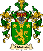 Irish Family Coat of Arms (v.25) O'Mulcahy or Caughey