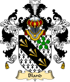 Irish Family Coat of Arms (v.25) Bland