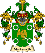 Irish Family Coat of Arms (v.25) MacConville or Conwell