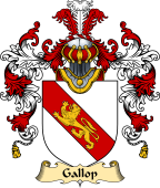 English Family Coat of Arms (v.25) Gallop